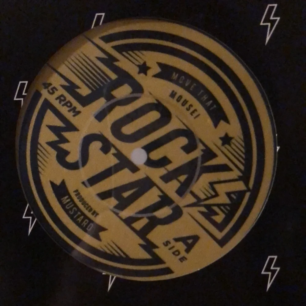 Record Mouse Pad 45RPM ROCK STAR - Picture 3 of 6